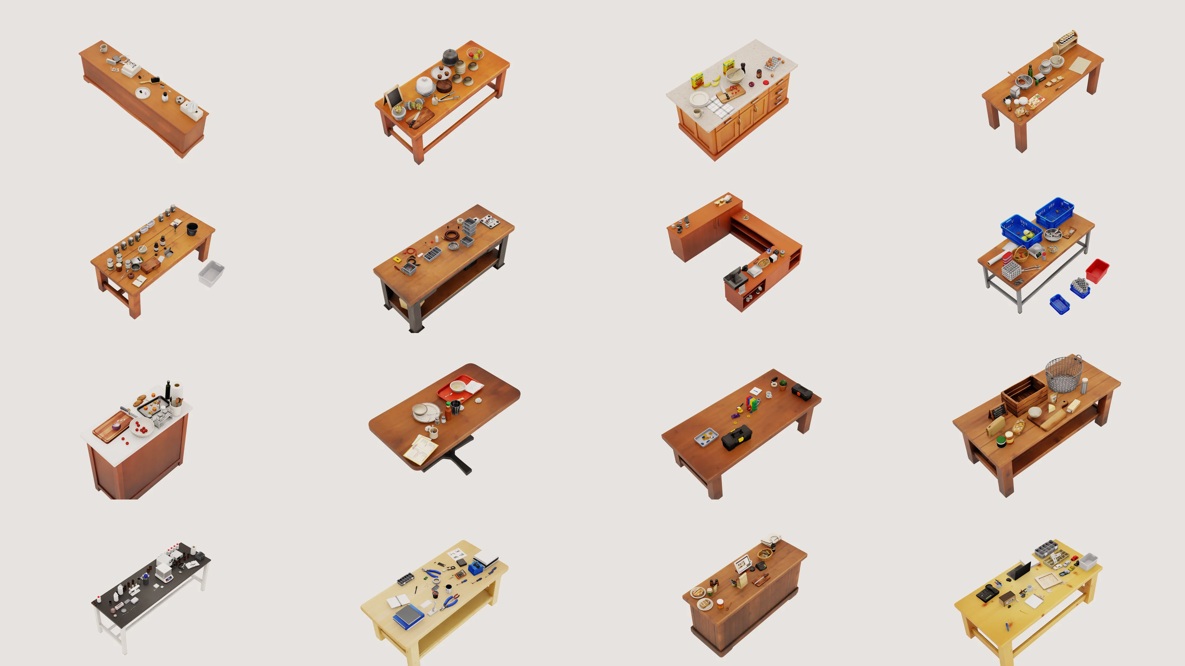 Generated simulation scenes